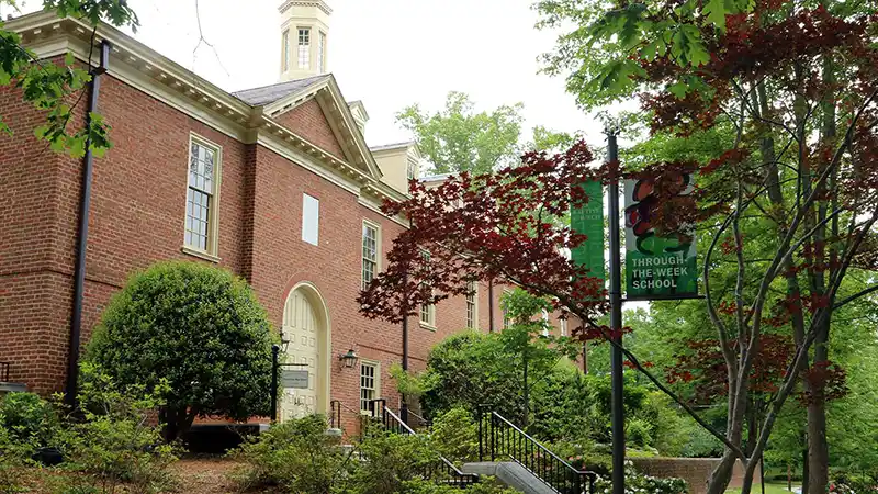 TTWS school building at Myers Park Baptist Church